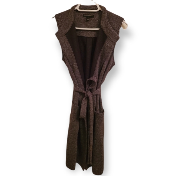 Banana Republic Textured Knit Long Vest - Picture 4 of 12